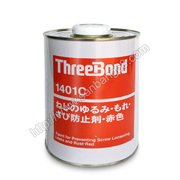 ThreeBond1401C紅色螺絲緊固膠1KG